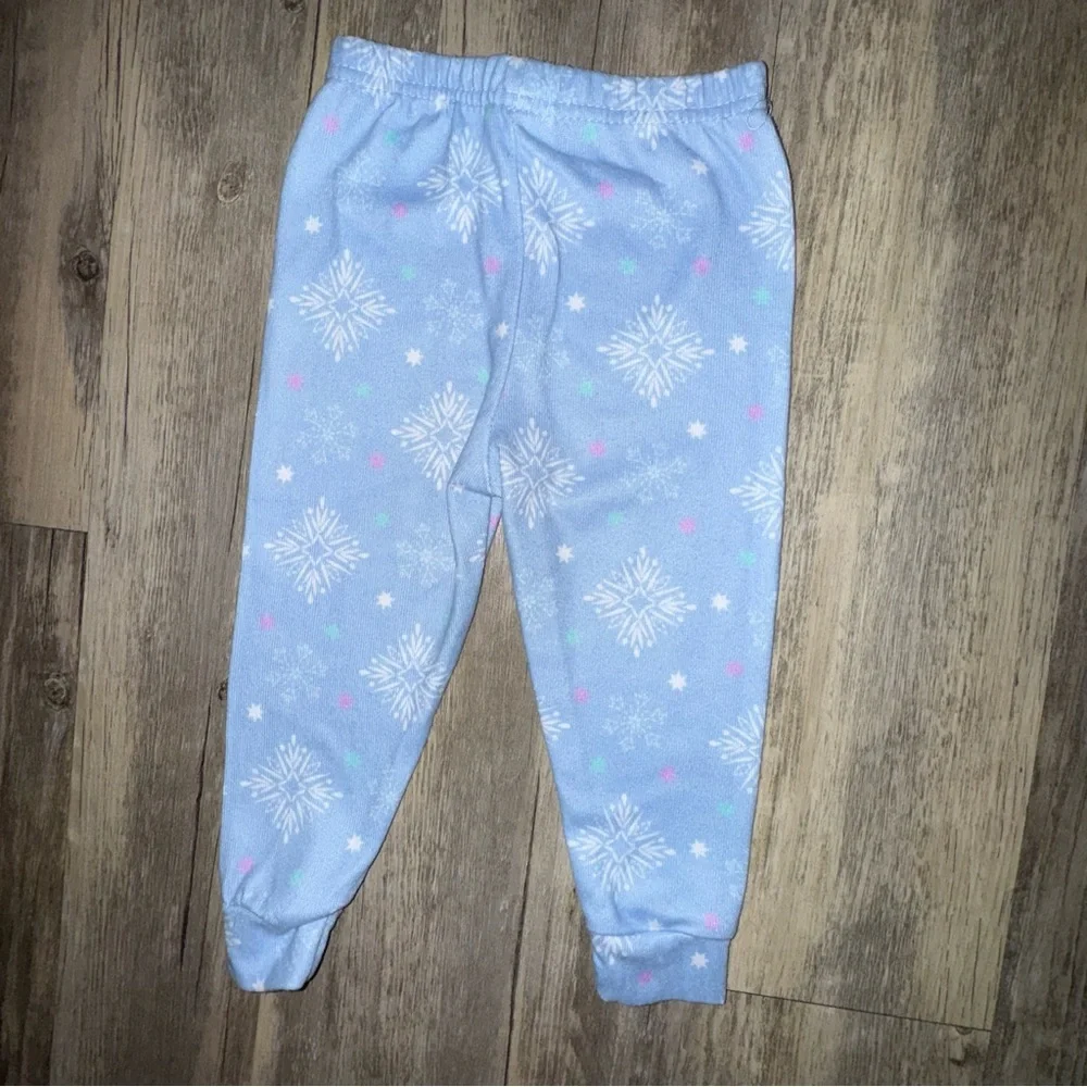 ☀️6/$20☀️ Snowflake Patterned Kids Pajama Bottoms